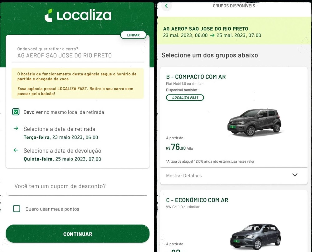 Aluguel de carros para Uber 5 apps para alugar um automóvel hoje