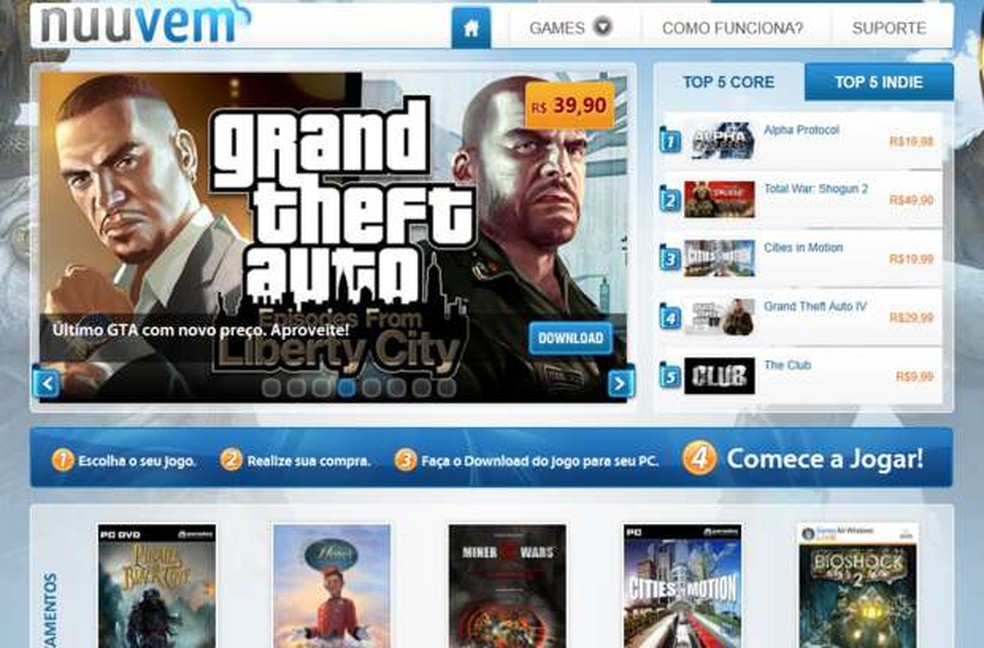 Loja brasileira Nuuvem brinca com pirataria para vender jogos promocionais  na internet