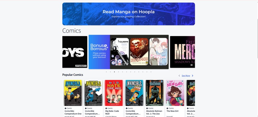  Reprodução/Hoopla