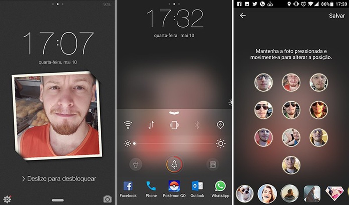 Como fazer uma tela de bloqueio personalizada?