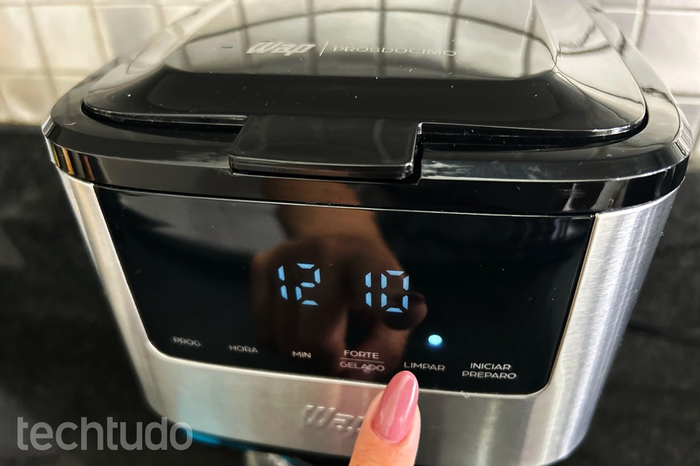 Cafeteira Programável WCD1500 WAP — Foto: Letícia Rosa/TechTudo