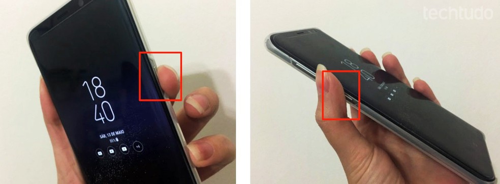 Como tirar print de tela no Samsung Galaxy S8 Plus