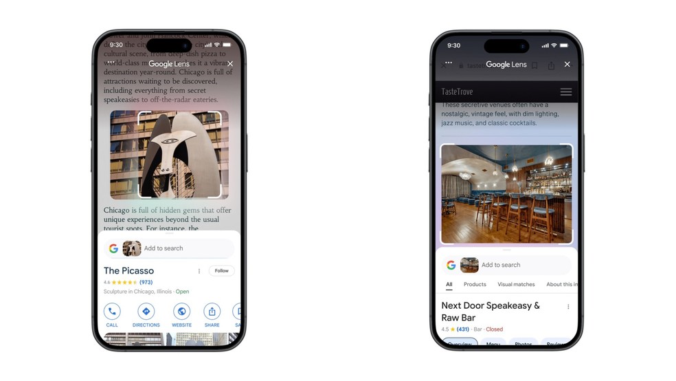 Divulgação/Google Lens