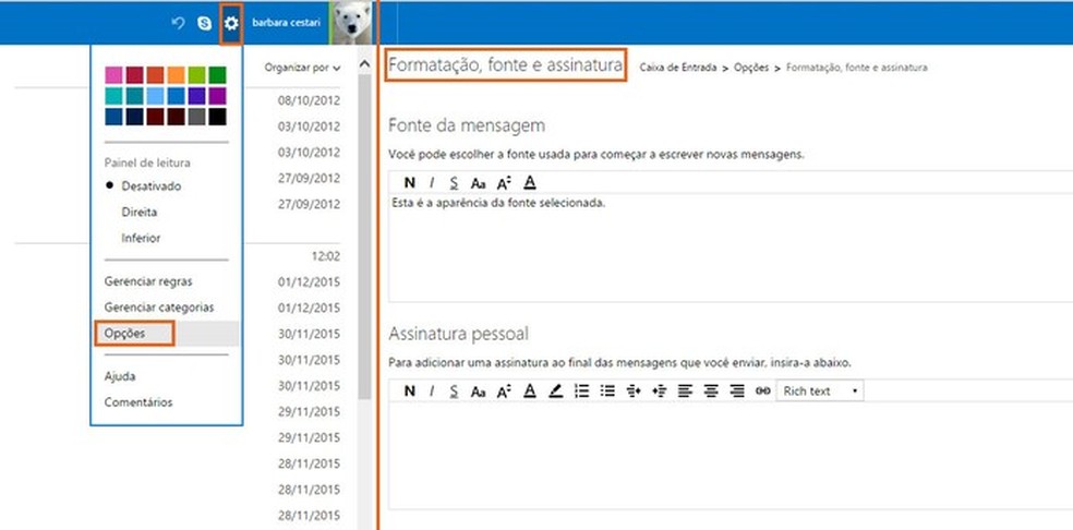 Como adicionar assinatura de e-mail no Yahoo! Mail - Bybrand