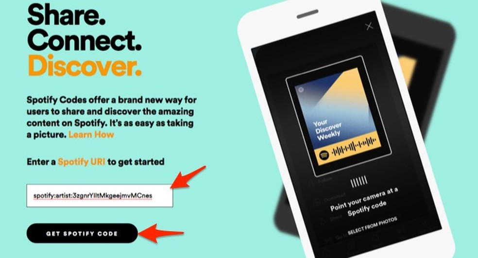 Spotify Codes: como usar o QR Code do Spotify para compartilhar músicas