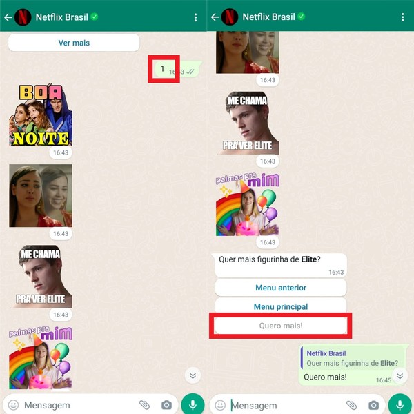 Em ação, Netflix Brasil cria número de WhatsApp para personagens de Dilema