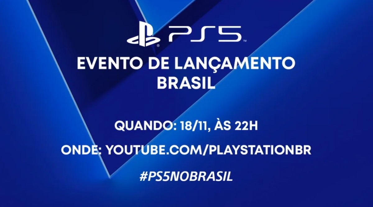 Ao Vivo, Playstation 5 chega ao Brasil, 18/11/2020
