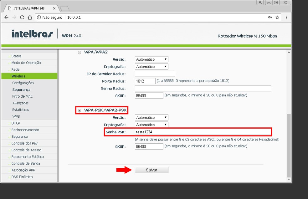 Como mudar o nome e a senha da rede Wi-Fi do roteador Intelbras