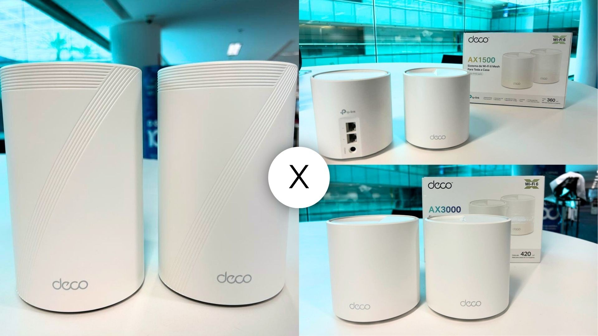TP-Link Deco X10, X50 e BE11000: qual roteador vale mais a pena? Comparamos