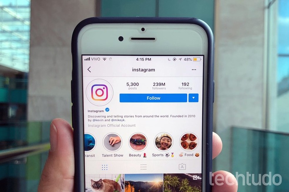 Nova atualização do Instagram agora esconde Stories de quem posta muito; entenda — Foto: TechTudo