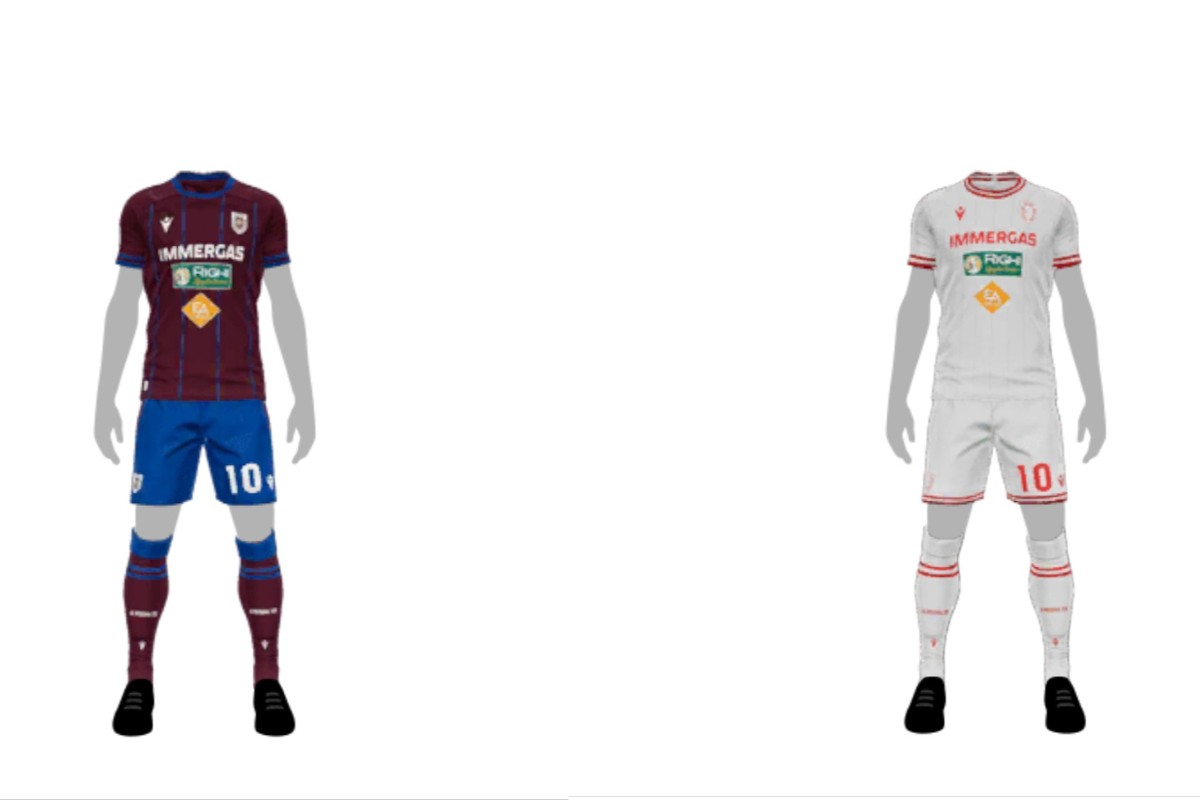 Reggiena 1919 Uniform, sem Efotball em 2025 - FOT: Reprodução