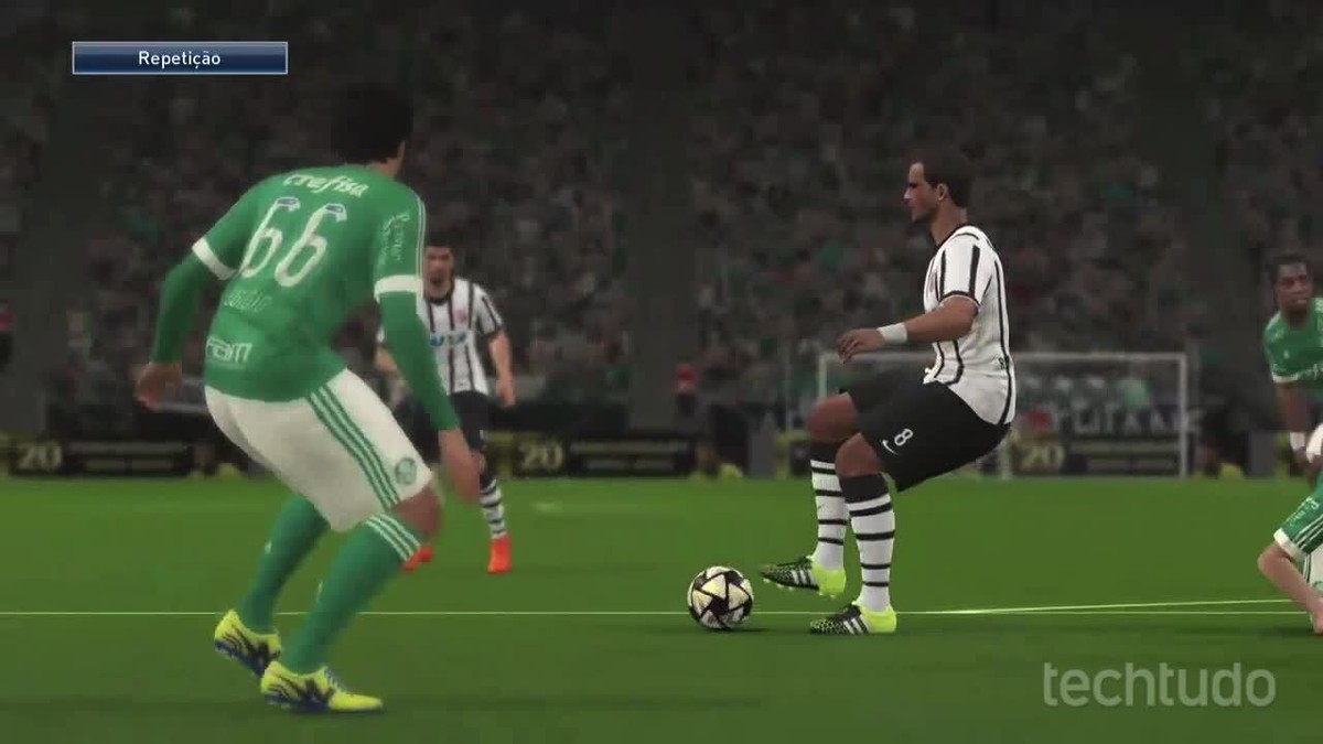 PES 2016: assista ao gameplay de uma partida entre Santos e São Paulo