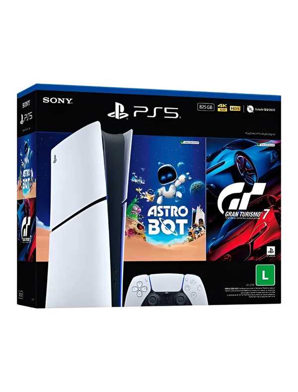 PS5 Digital + Astro Bot e Gran Turismo