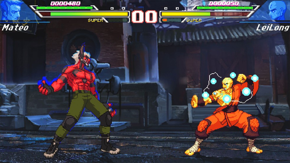 Blazing Strike é um novo RPG de luta 2D no estilo de clássicos games do gênero — Foto: Reprodução/Steam