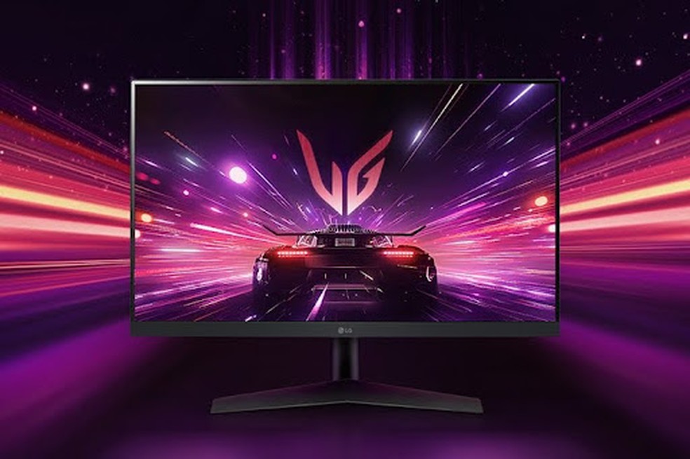 Vale a pena o LG UltraGear 24GS60F-B? Veja tela, conectividade e recursos — Foto: Divulgação/LG