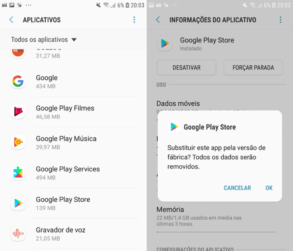 Não consegue baixar nada na Play Store? Saiba como resolver problema