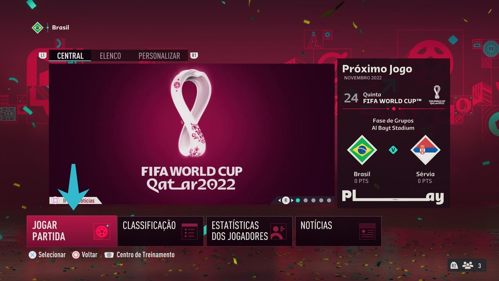 FIFA 23 - SIMULEI A COPA DO MUNDO QATAR 2022 COM UMA FINAL