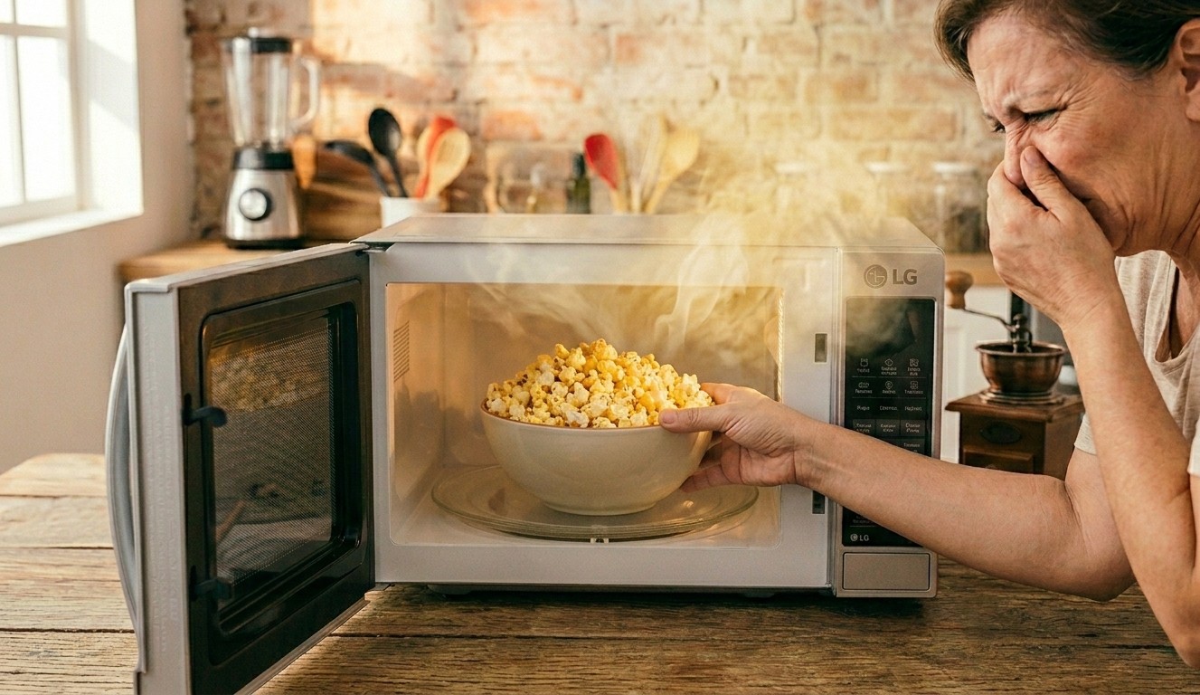 Como tirar cheiro de pipoca do micro-ondas? Truque simples retira odor