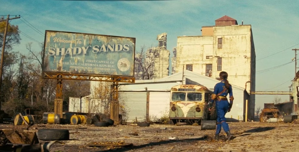Shady Sands aparece no Fallout da TV — Foto: Reprodução/Prime Video