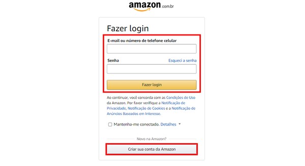 Como assinar Amazon Prime no plano anual pelo computador