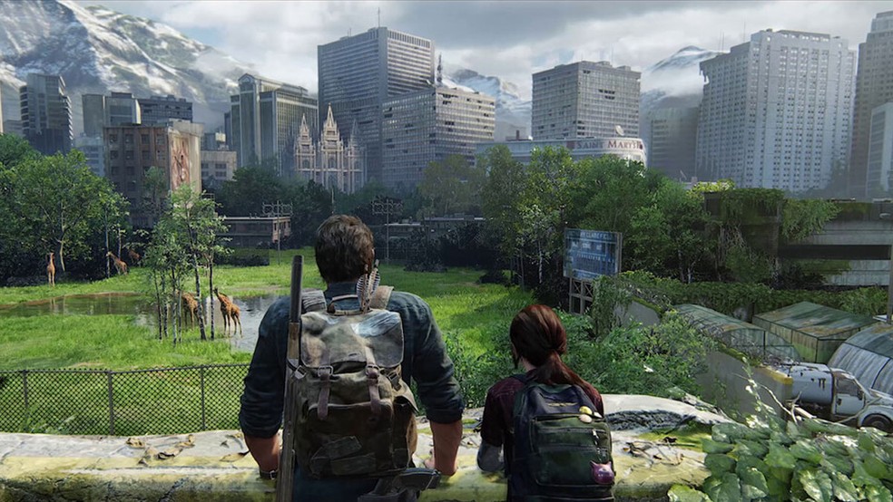 A história de Joel e Ellie começa no aclamado The Last of Us — Foto: Reprodução/Steam