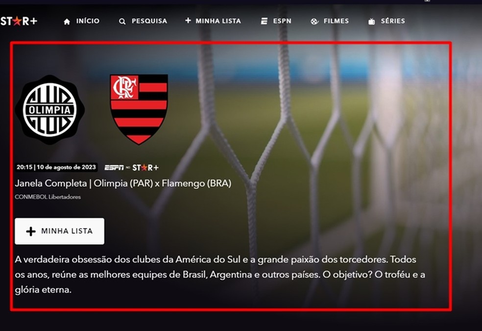 Flamengo x Olimpia: saiba onde assistir ao jogo de hoje, Futebol