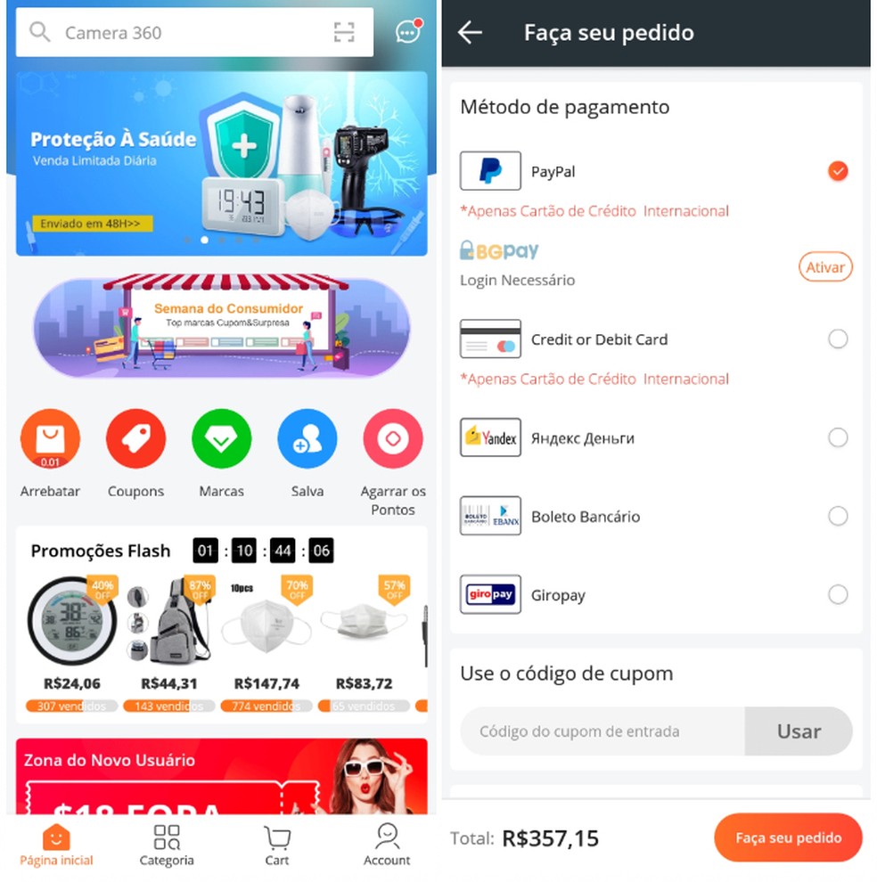 Apps chinas para comprar store