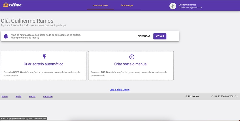 Quatro sites para fazer sorteio de amigo secreto online e a distância