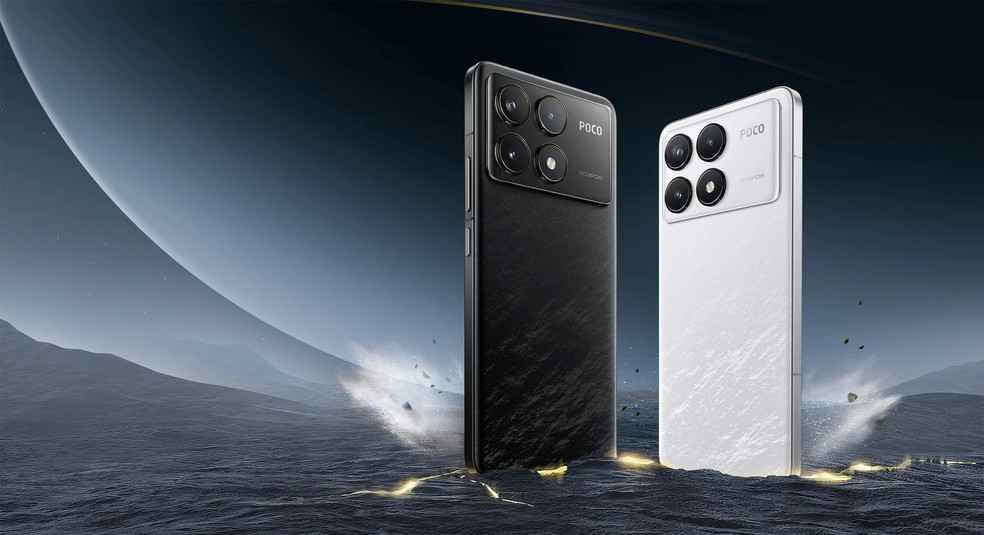 Poco F6 Pro em duas cores — Foto: Reprodução/Xiaomi
