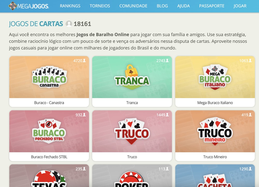 Jogos de carta e baralho online grátis: veja melhores para PC e celular