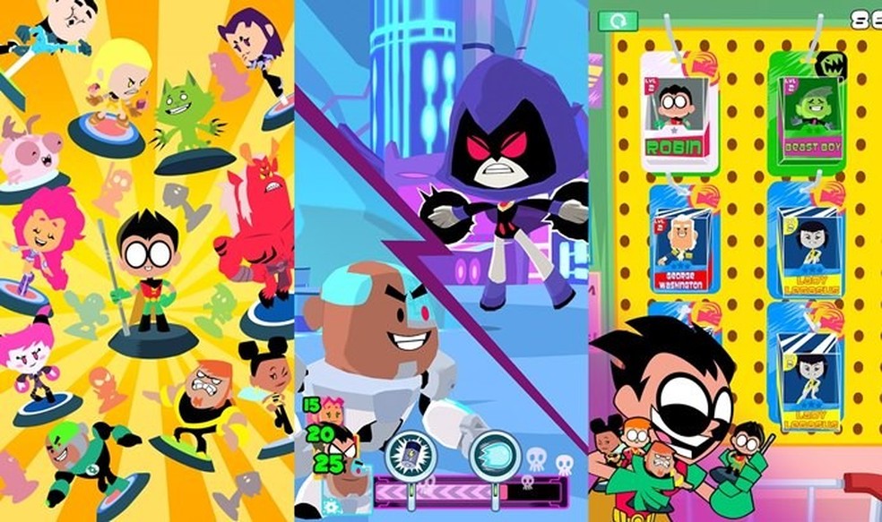Os Jovens Titãs app  Apps do Cartoon Network