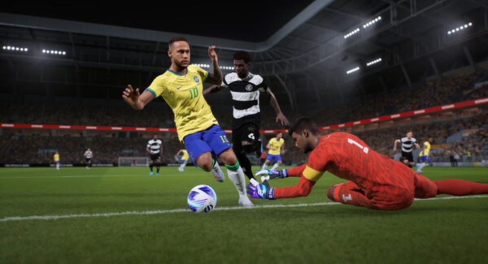 eFootbal mantém a essência e a nostalgia do antigo PES, somados à nova era de jogos de futebol — Foto: Divulgação/Konami