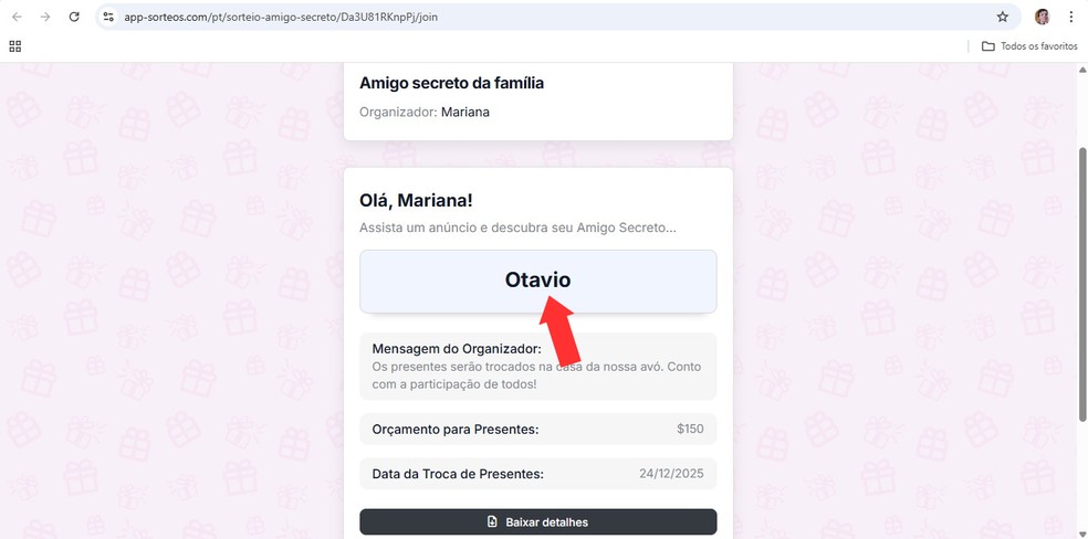  Reprodução/Mariana Tralback