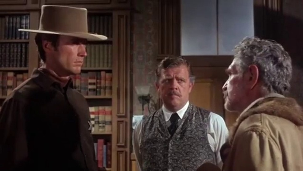 O longa A Marca da Forca é um western dirigido pelo cineasta Ted Post — Foto: Reprodução/IMDb