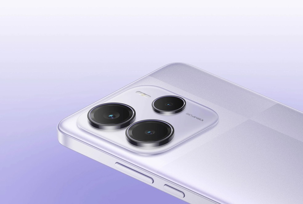 Conjunto de câmeras da linha Redmi Note 14 é praticamente o mesmo da geração anterior — Foto: Xiaomi/Reprodução