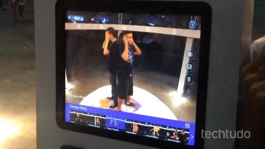 Câmera 360º ‘estilo Matrix’ faz sucesso entre os campuseiros na BR8