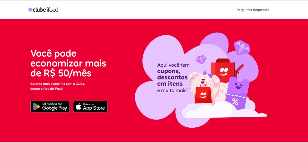  Reprodução/Clube Ifood