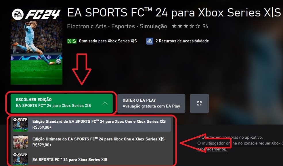 EA Sports FC 24 (Xbox Series X