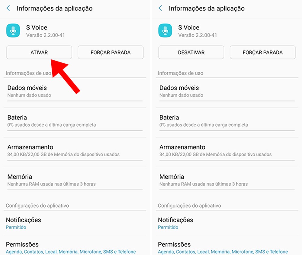 Como desativar apps instalados de fábrica em celular Samsung