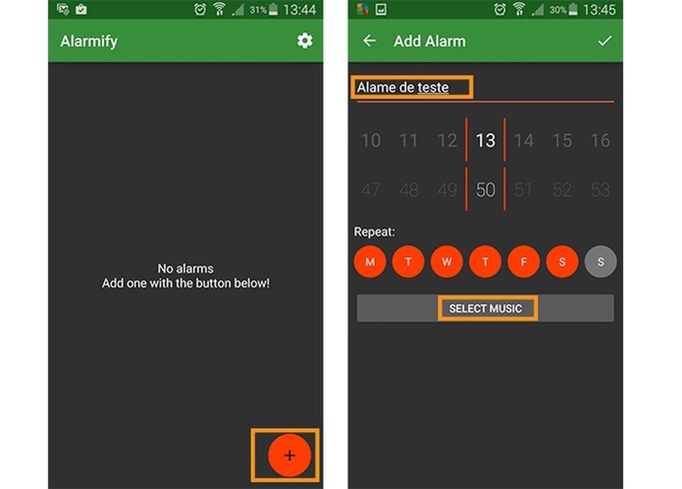 App despertador spotify shop