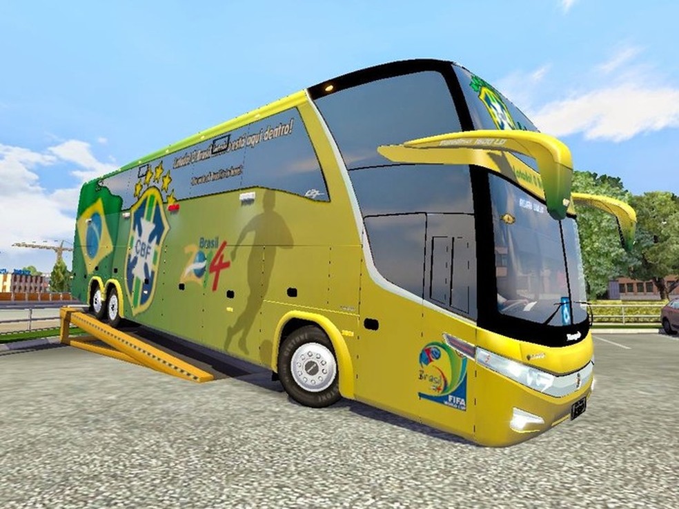 Euro Truck Simulator 2 - Viagem de Ônibus 