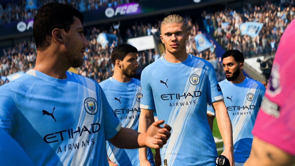 Gameplay Autêntica promete dar mais realismo ao Modo Carreira em comparação ao UT no EA FC 26 — Foto: Divulgação/Electronic Arts
