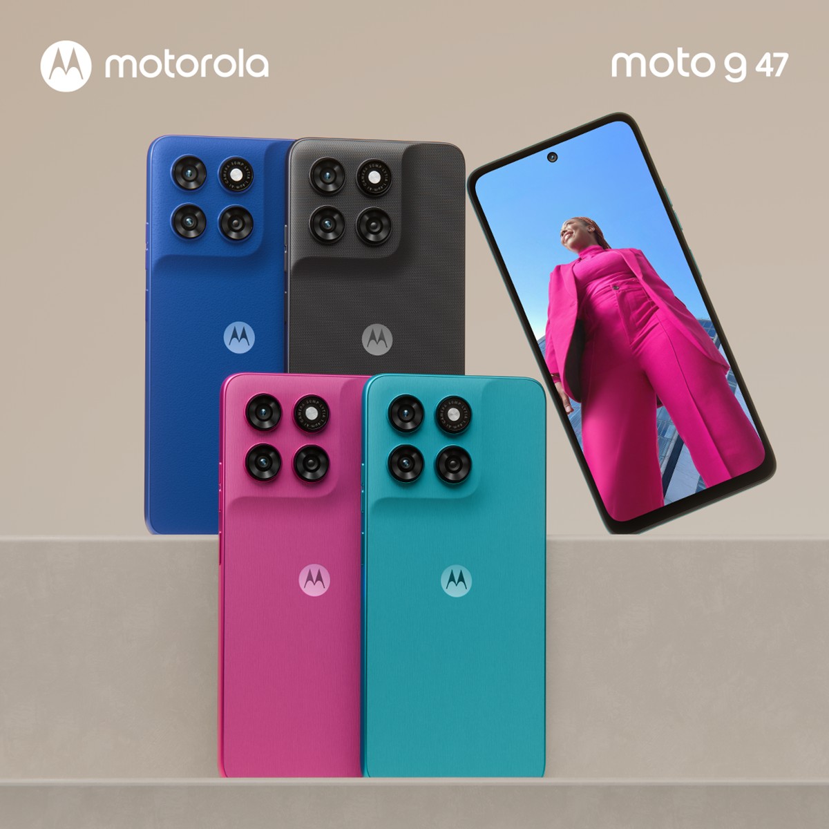 Moto G47 chega com bateria grande e câmera Sony de 50 MP; veja preço