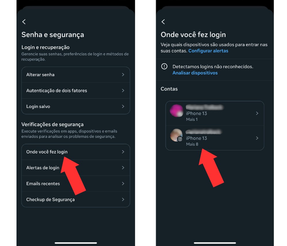 Como ver dispositivos conectados no Instagram? Veja o passo a passo ...