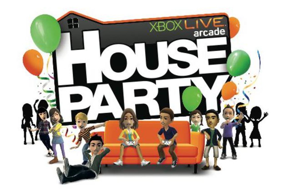 Partial begins. Хаус пати. Xbox Live Arcade. Arcade House. House Party Frank