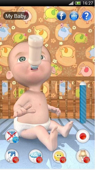 Cuidados com o bebê: bebê jogo Bebê Joguinho(Android/IOS) 