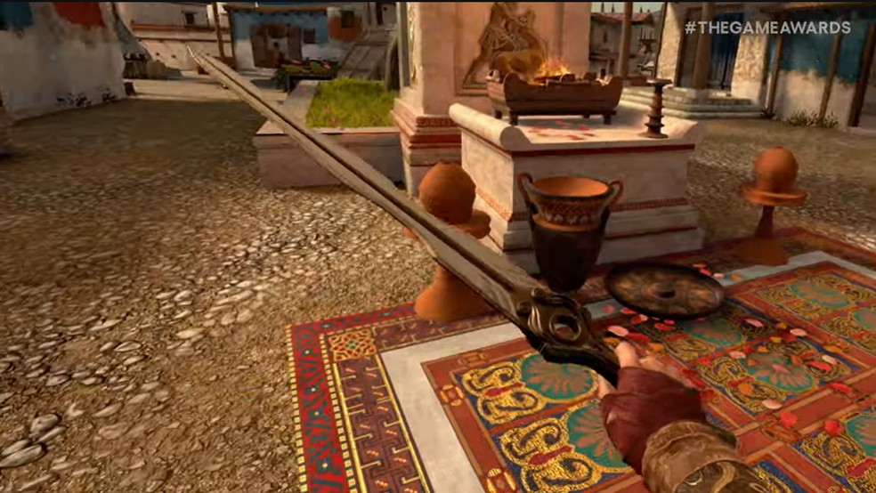 Assassin's Creed Nexus coloca os jogadores em uma experiência VR da franquia — Foto: Reprodução/The Game Awards