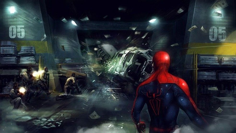 Arte conceitual The Amazing Spider-Man 2.