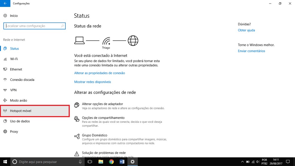 Windows 10 sales repetidor wifi