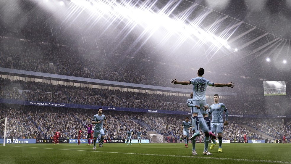 FIFA 15 chegou aos consoles e PC com novas animações e atmosfera que influenciam na partida — Foto: Divulgação/EA